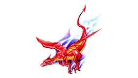 Foto tatuaje de Dragón Rojo de Gales Foto tatuaje de Dragón Rojo de Gales