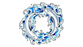 Foto de tatuaje de Agua Foto de tatuaje de Agua