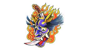 Foto tatuaje de Demonio japonés Foto tatuaje de Demonio japonés