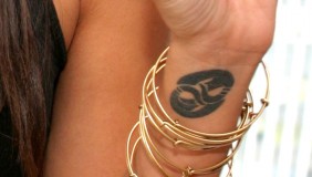 Foto tatuaje de Megan Fox Foto tatuaje de Megan Fox